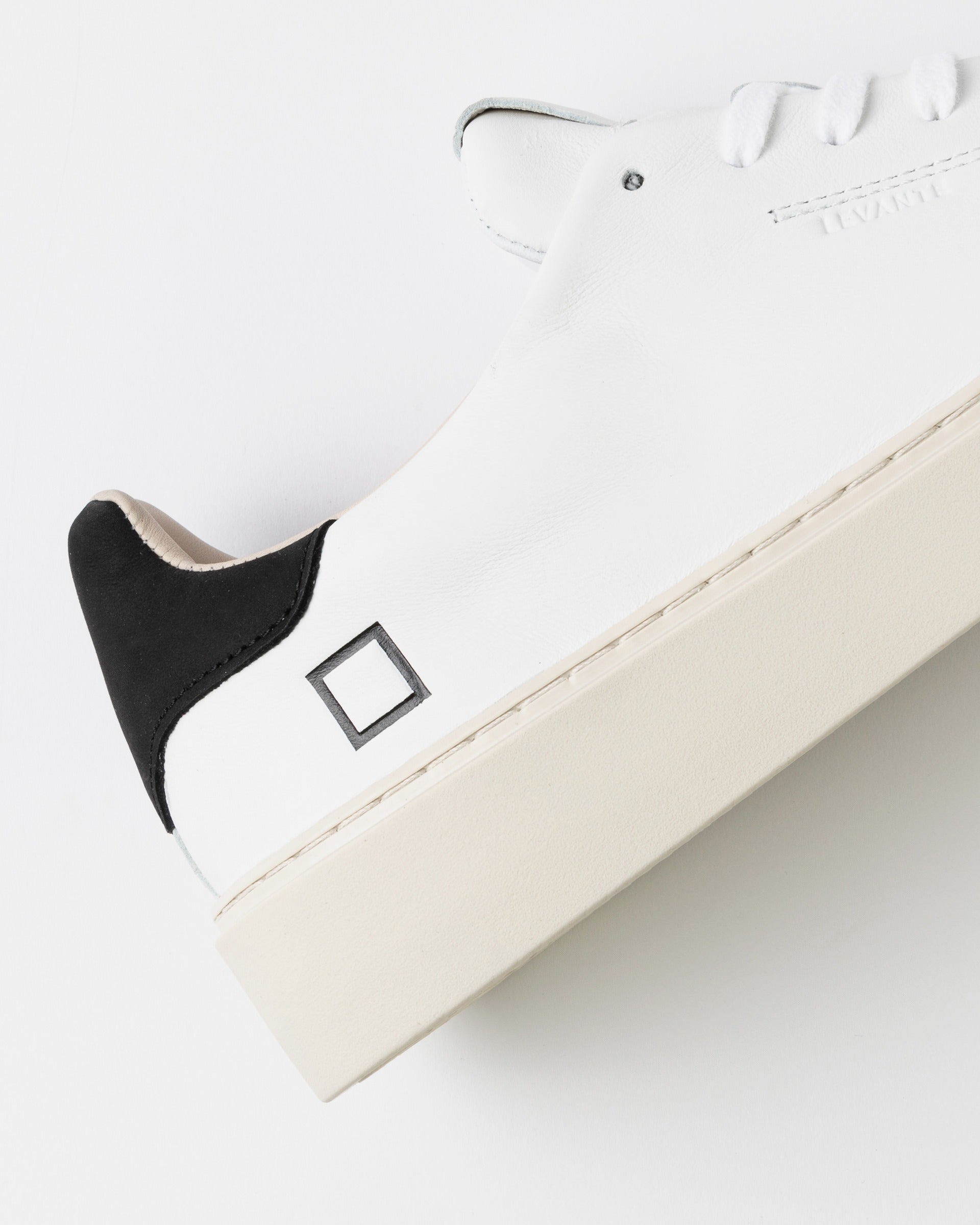 D.A.T.E. LEVANTE CALF White Black