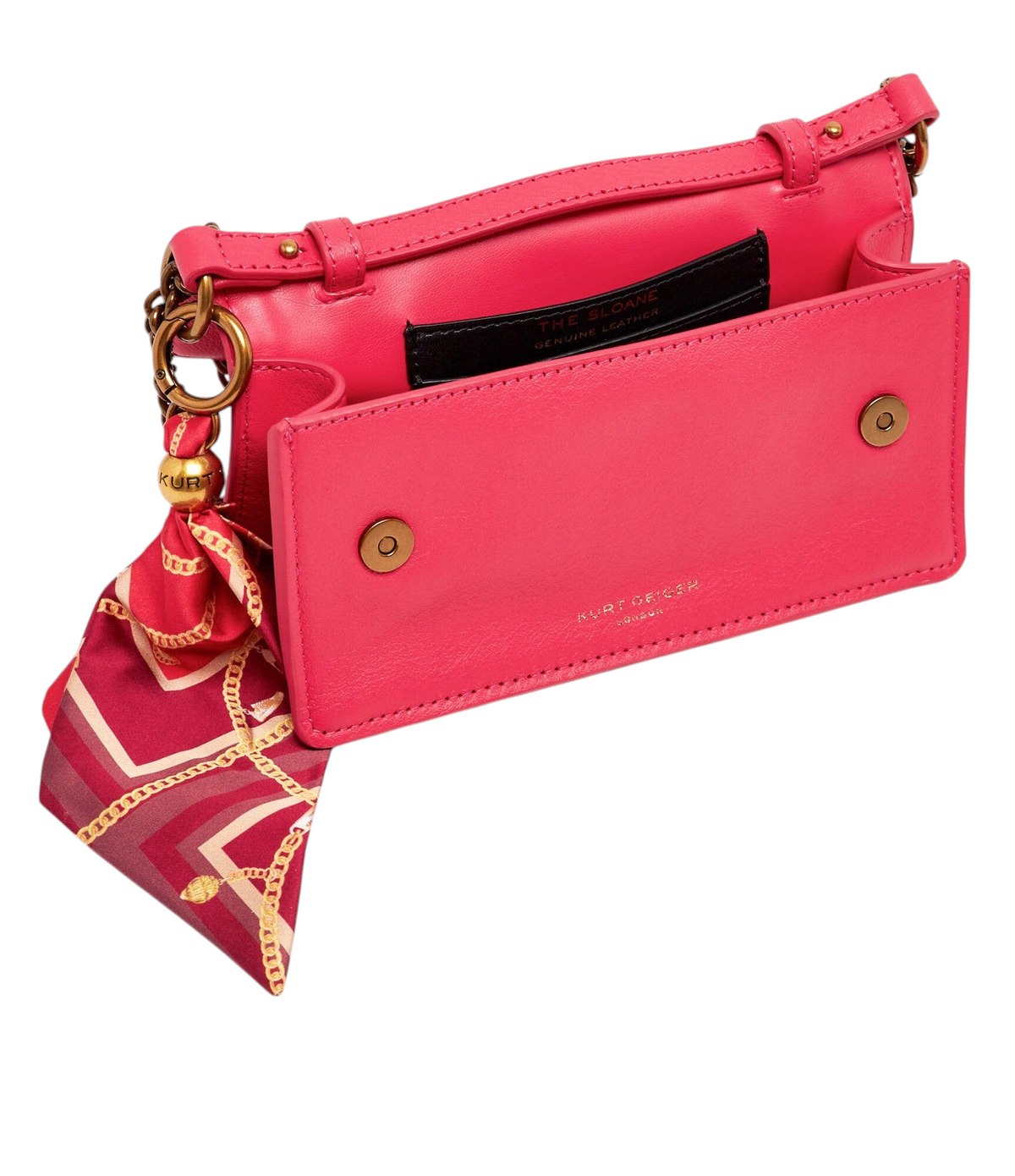 KURT GEIGER Small Sloane Soft Fucsia