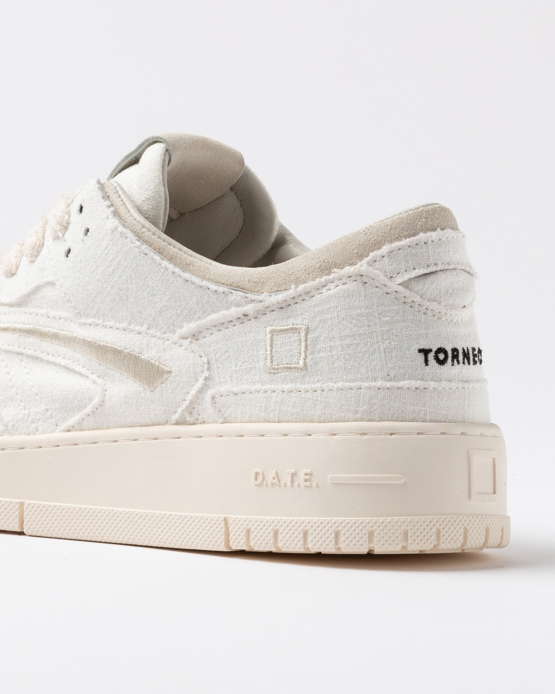 D.A.T.E. TORNEO FRINGED White