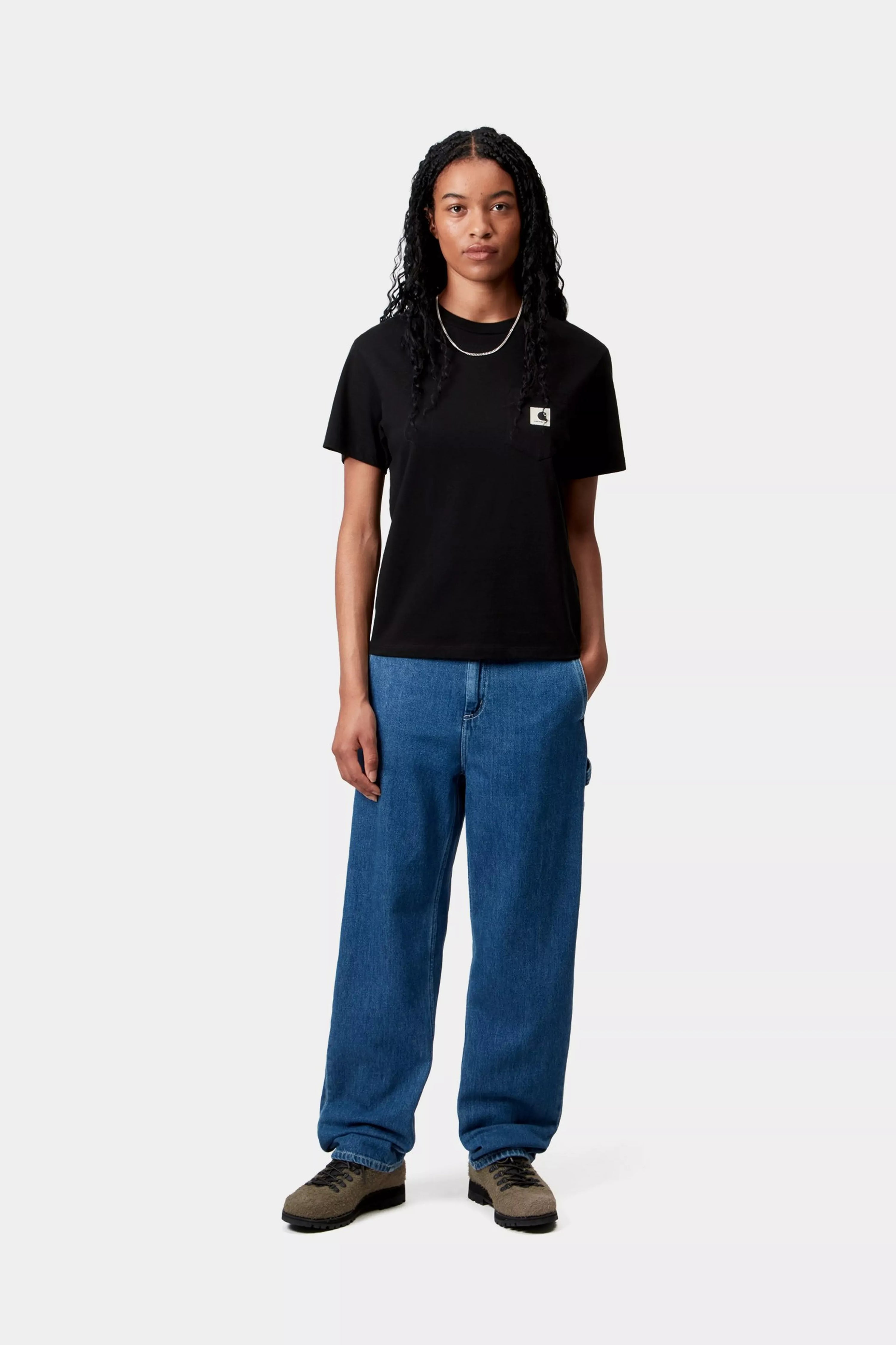 CARHARTT WIP W' S/S Pocket T-Shirt Black
