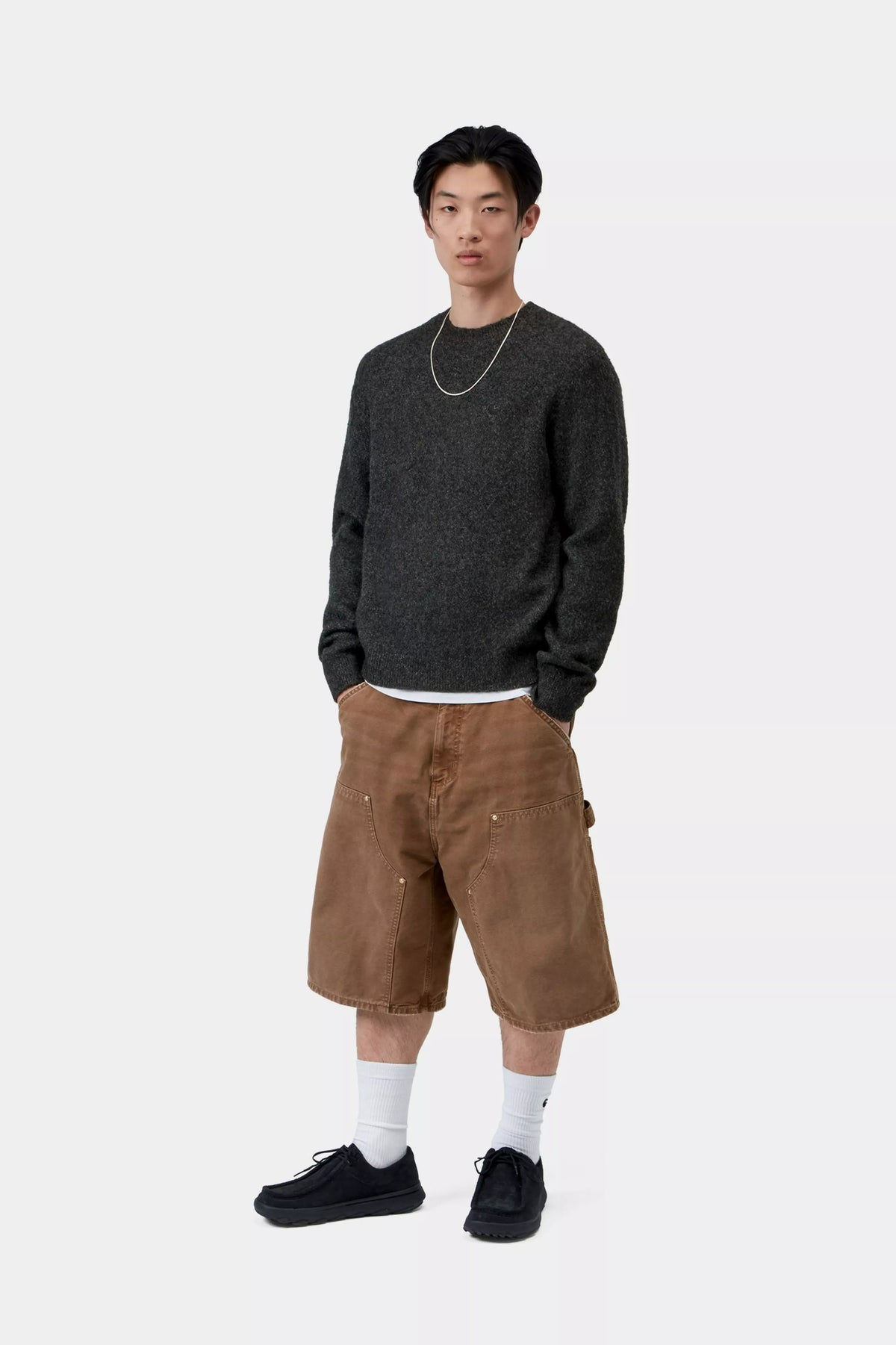 CARHARTT WIP Curtis Sweater Tangled Black