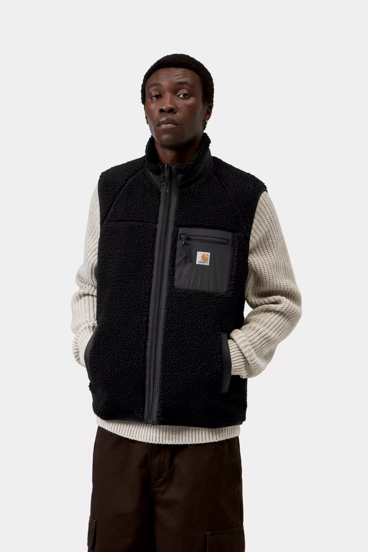 CARHARTT WIP Prentis Vest Liner Black / Black