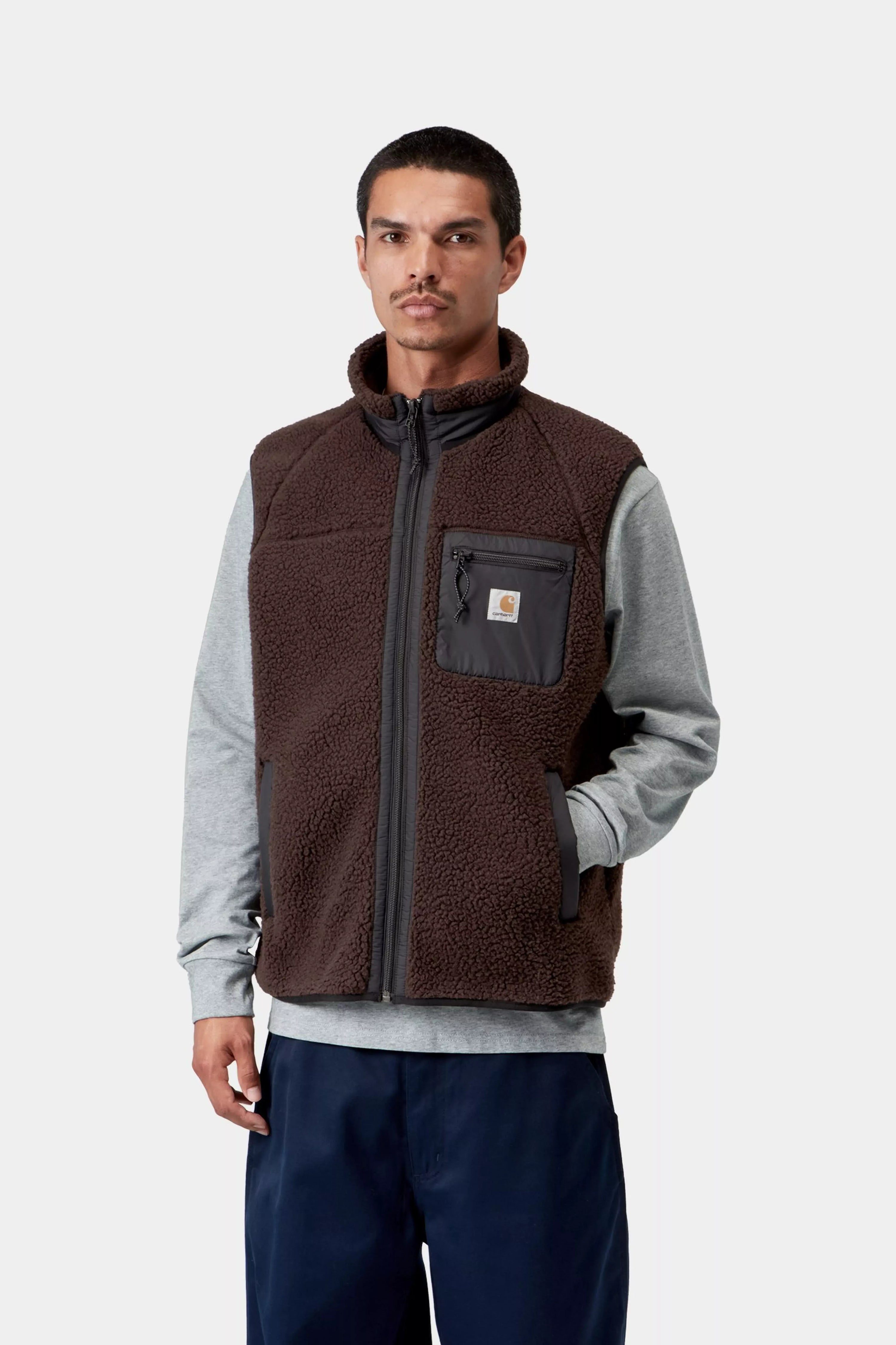 CARHARTT WIP Prentis Vest Liner Palisander / Black