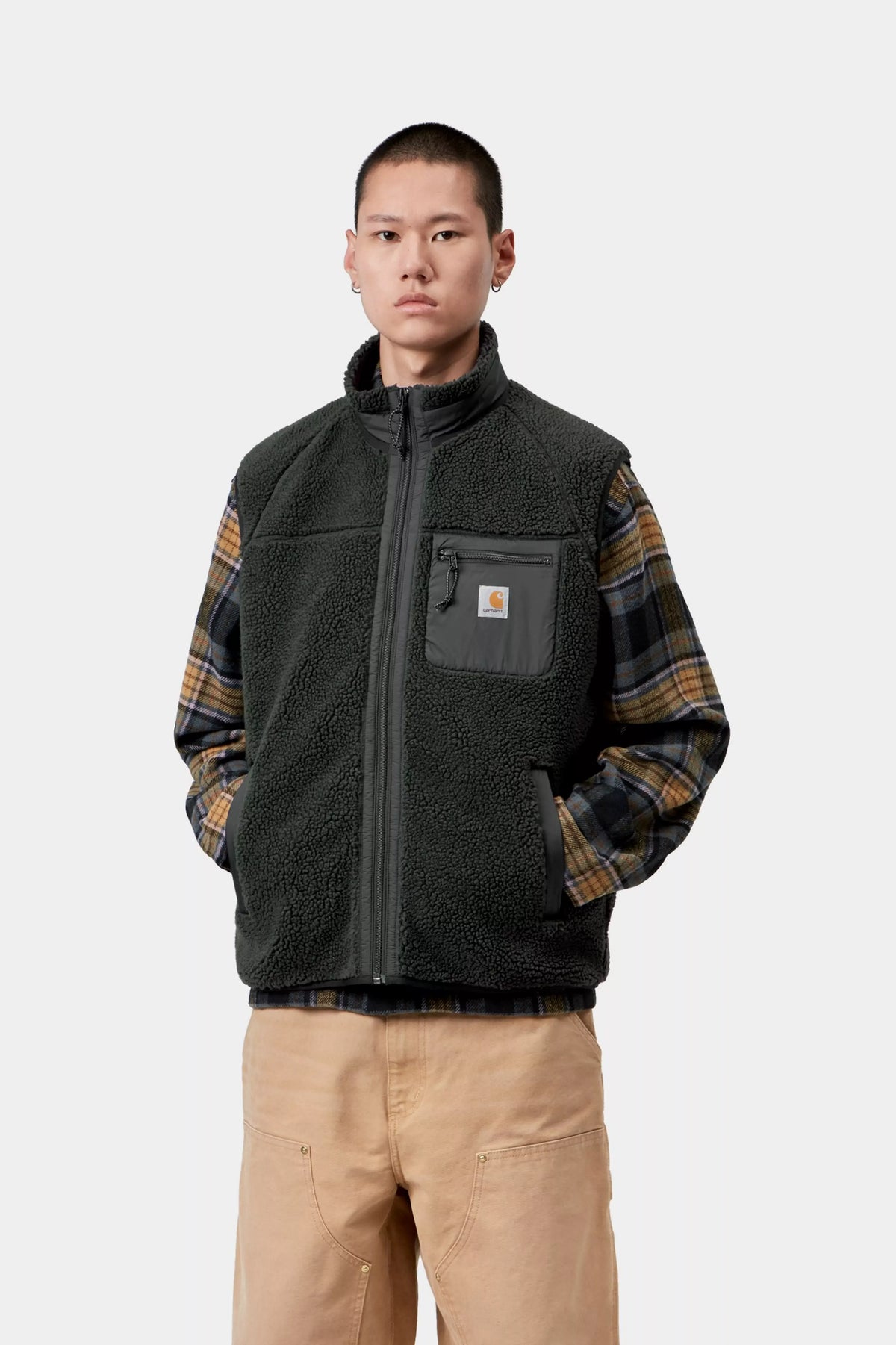 CARHARTT WIP Prentis Vest Liner Raven / Black