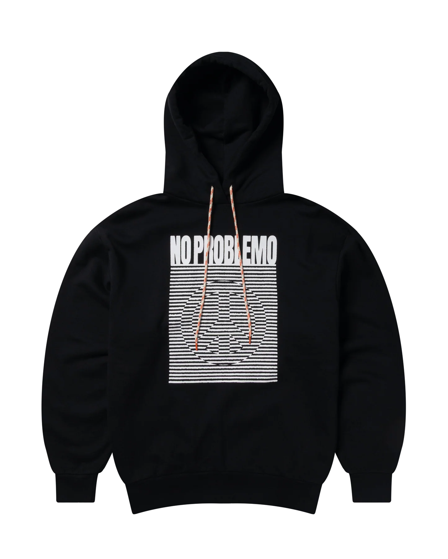 NO PROBLEMO Felpa con cappuccio CND Wave Black