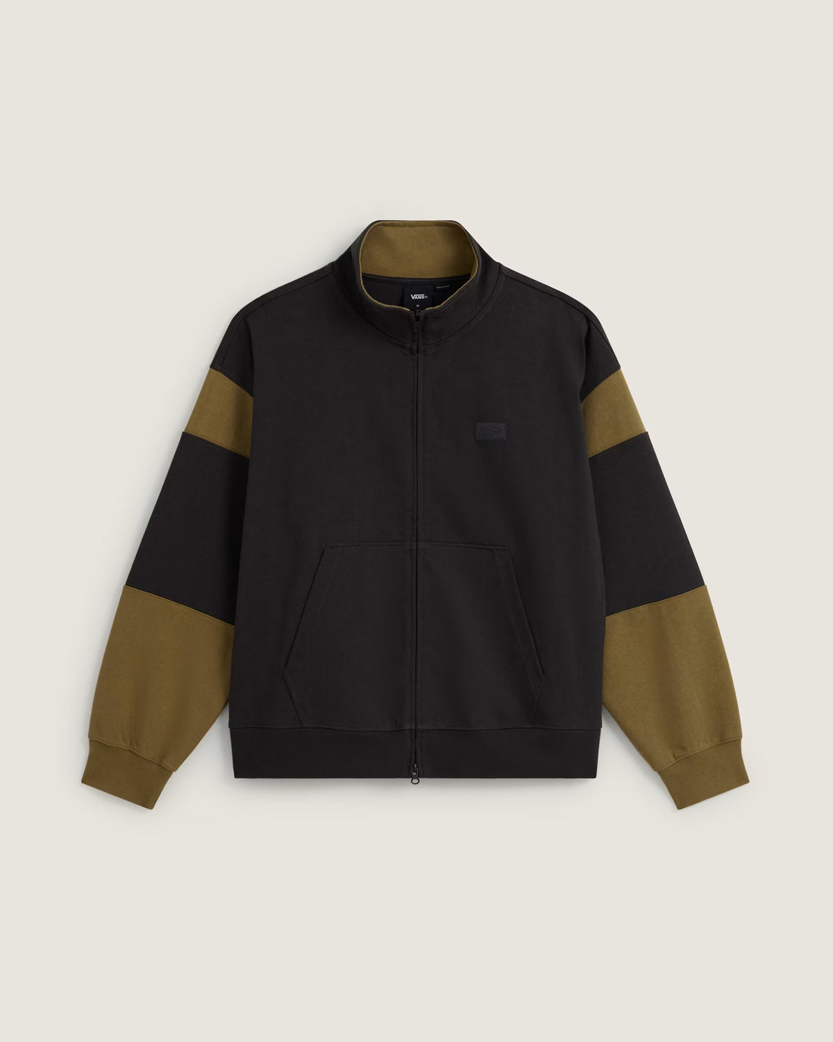 VANS FELPA con collo a lupetto e zip intera Retro Sport Black