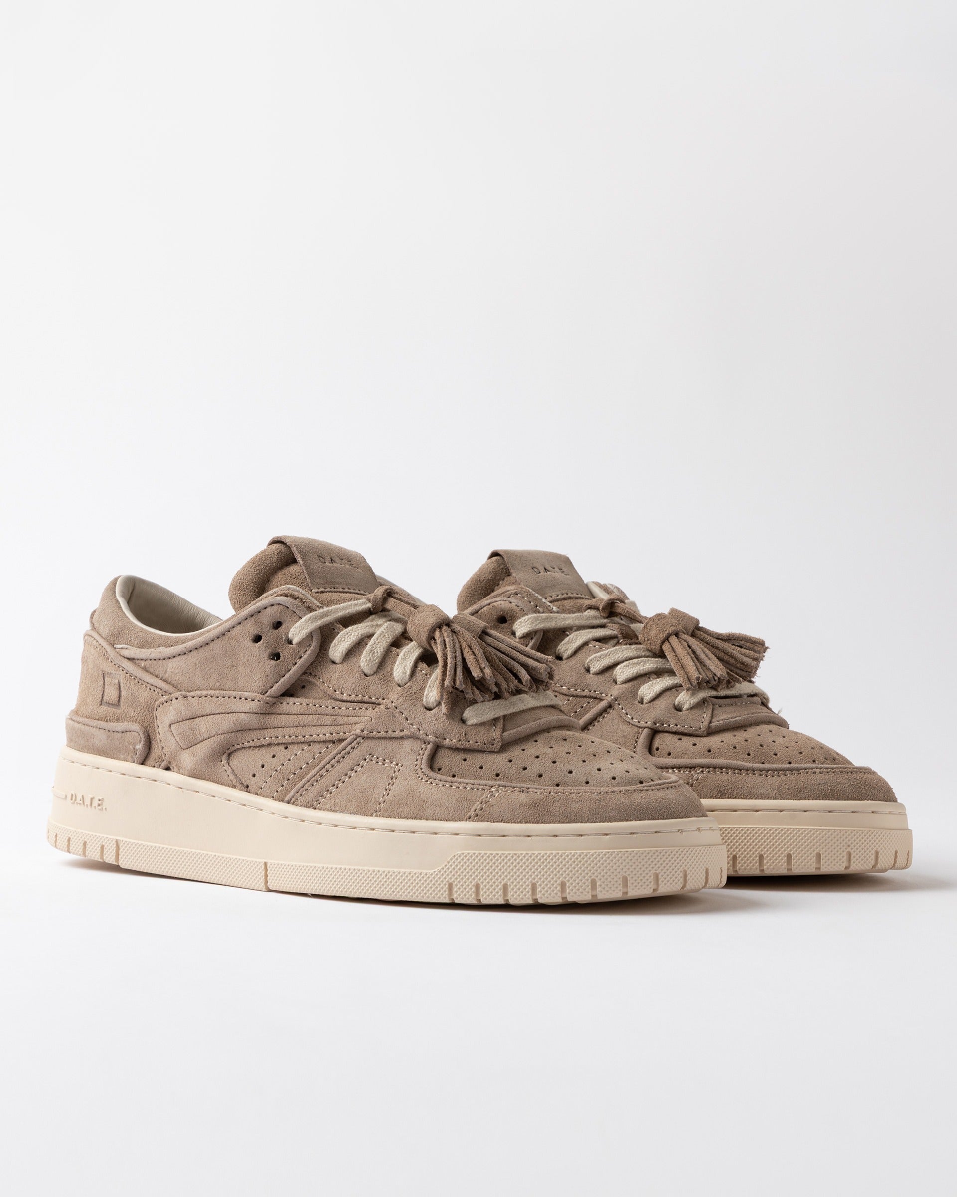D.A.T.E. TORNEO SUEDE Taupe