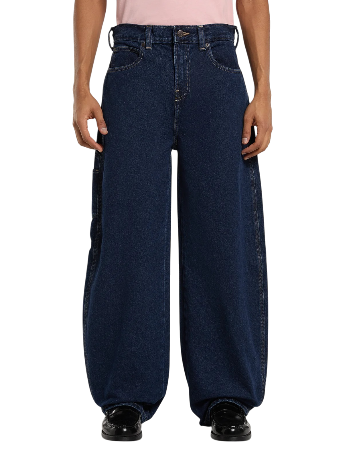 DICKIES Jeans carpenter 998 baggy barrel Indaco Scuro