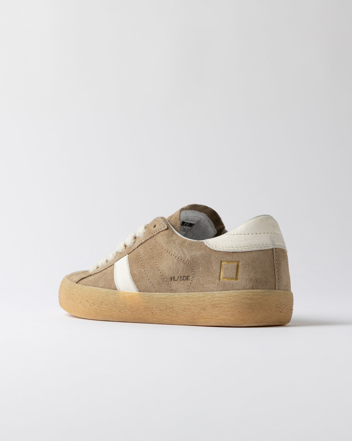 D.A.T.E. HILL LOW SUEDE Camel
