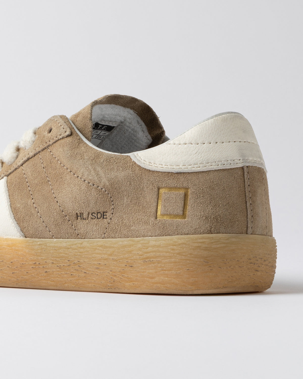 D.A.T.E. HILL LOW SUEDE Camel
