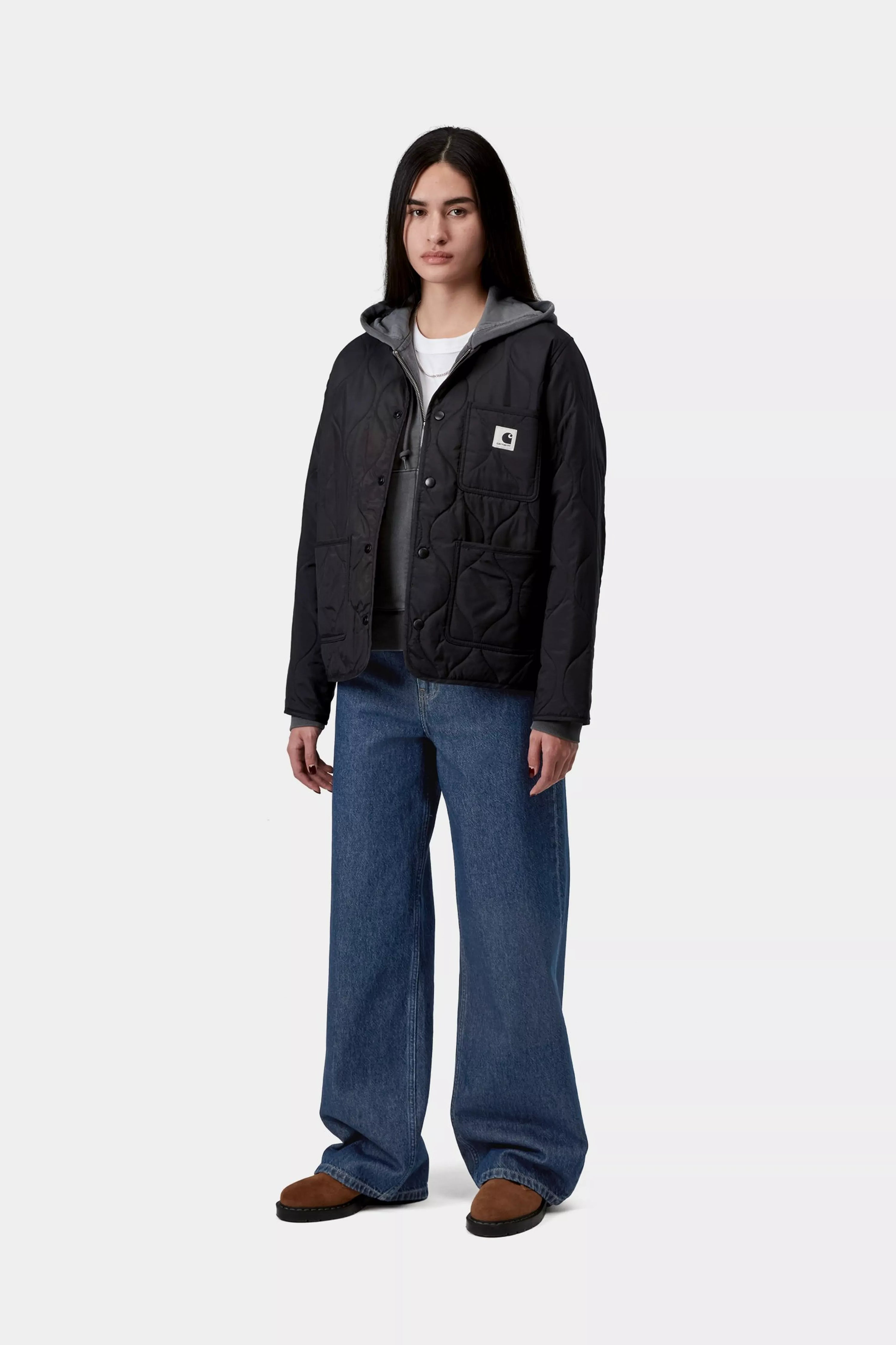 CARHARTT WIP W' Jane Pant Blue, Stone washed