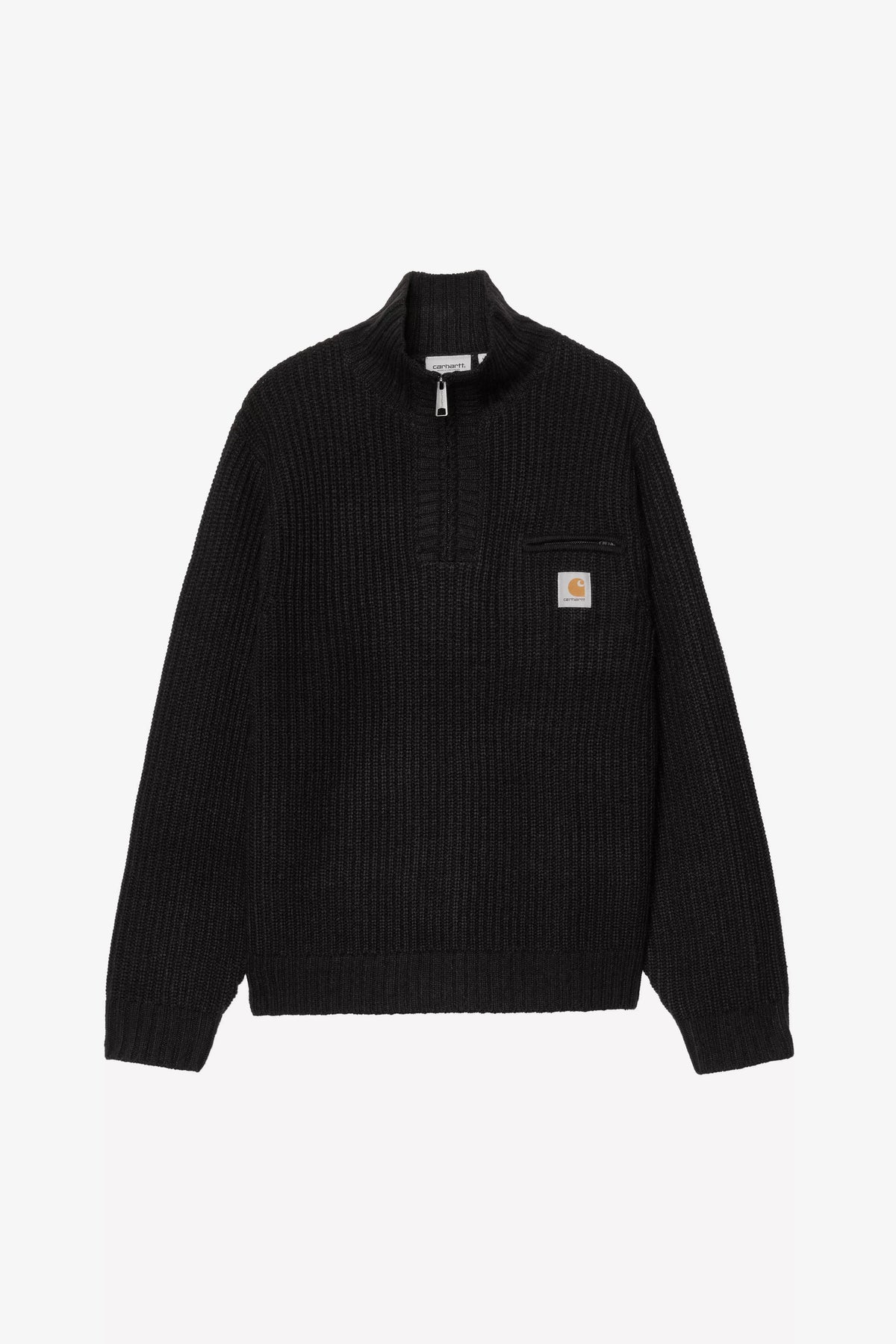 CARHARTT WIP Detroit Half Zip Sweater Black
