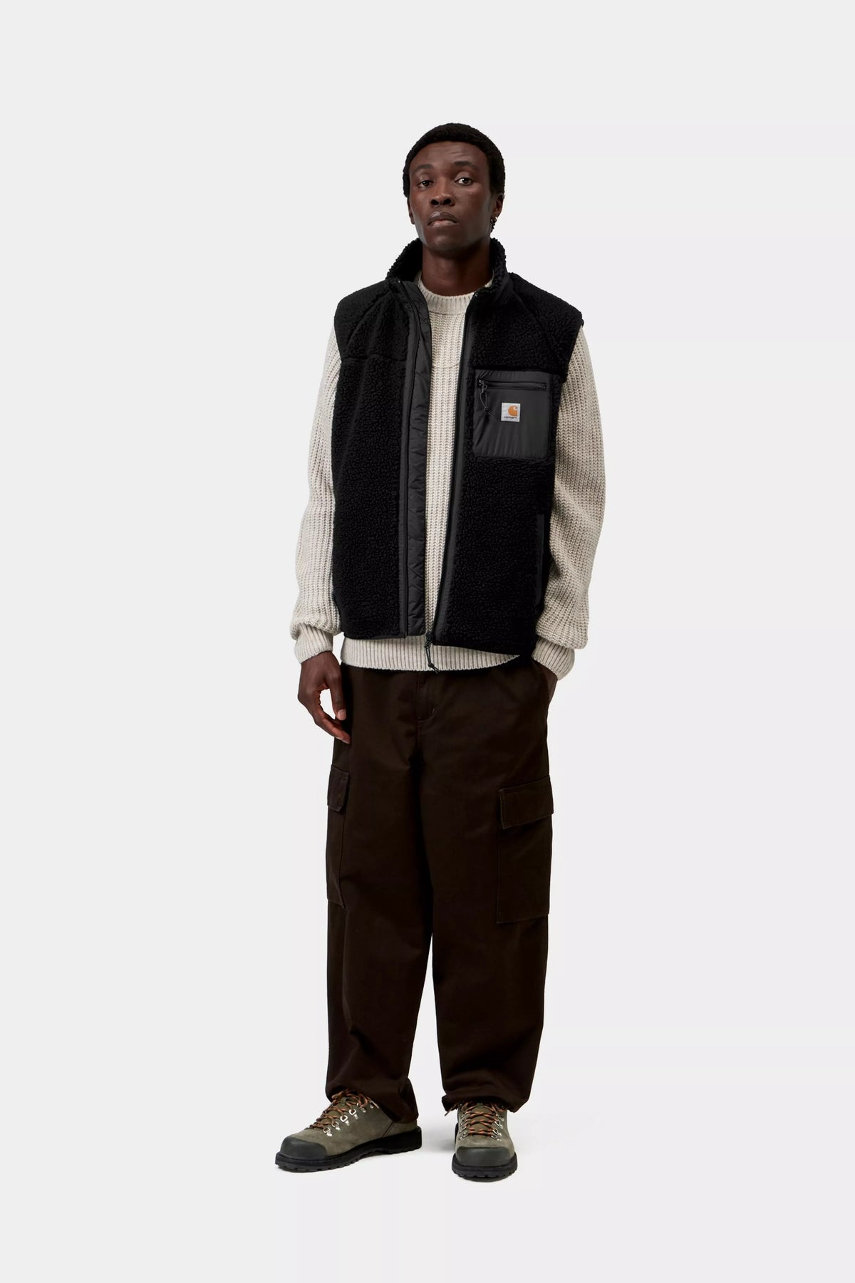 CARHARTT WIP Prentis Vest Liner Black / Black