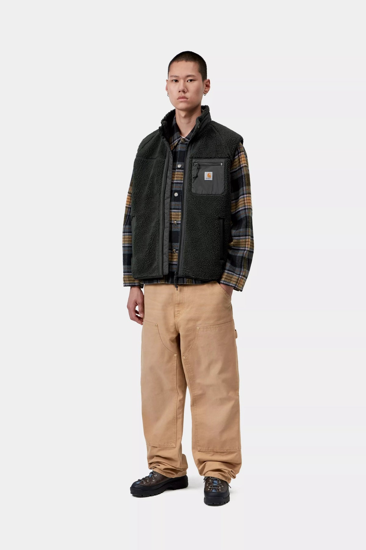 CARHARTT WIP Prentis Vest Liner Raven / Black