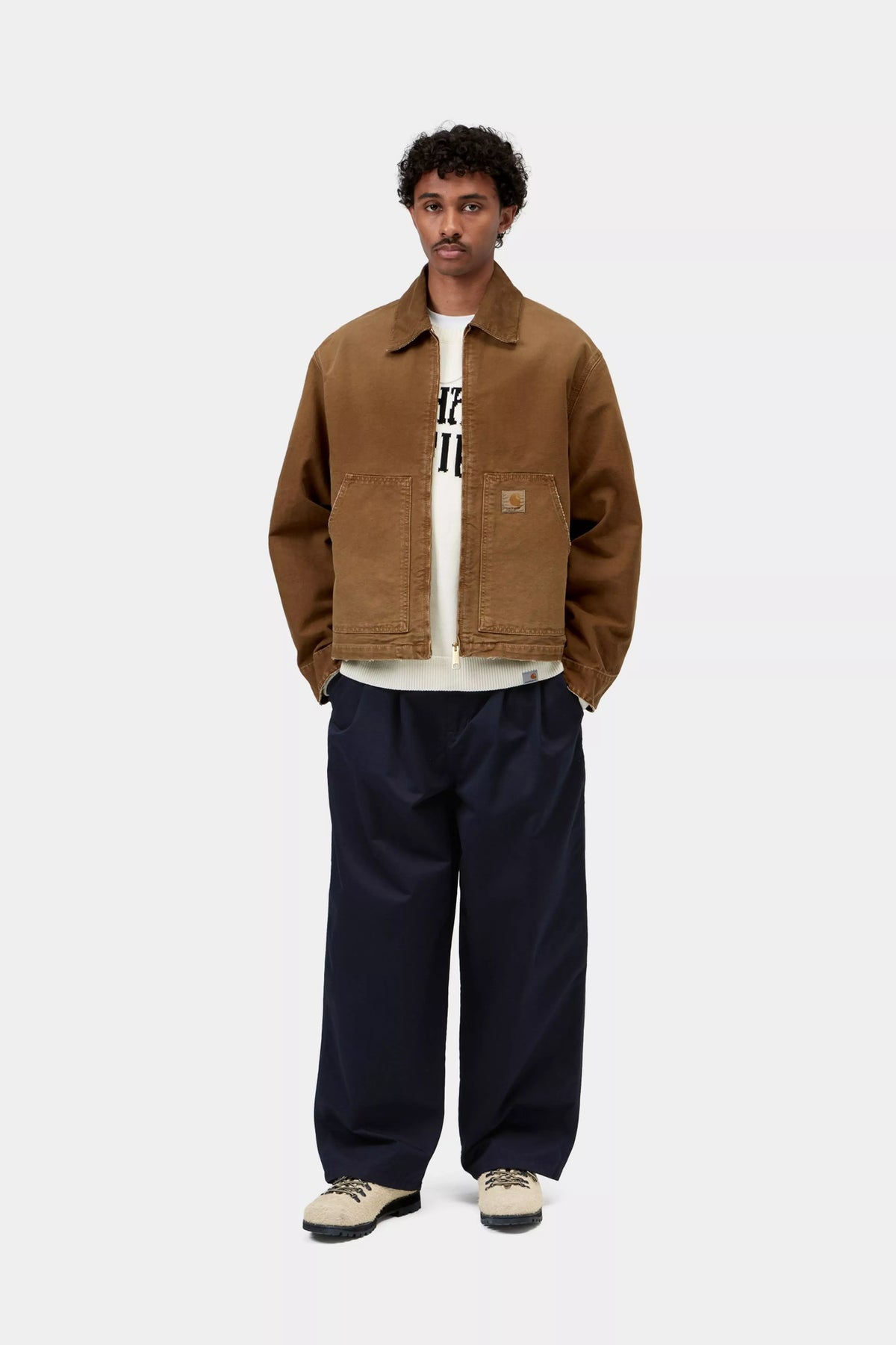 CARHARTT WIP OG Arcan Jacket Hamilton Brown / Hamilton Brown, Destroy wash