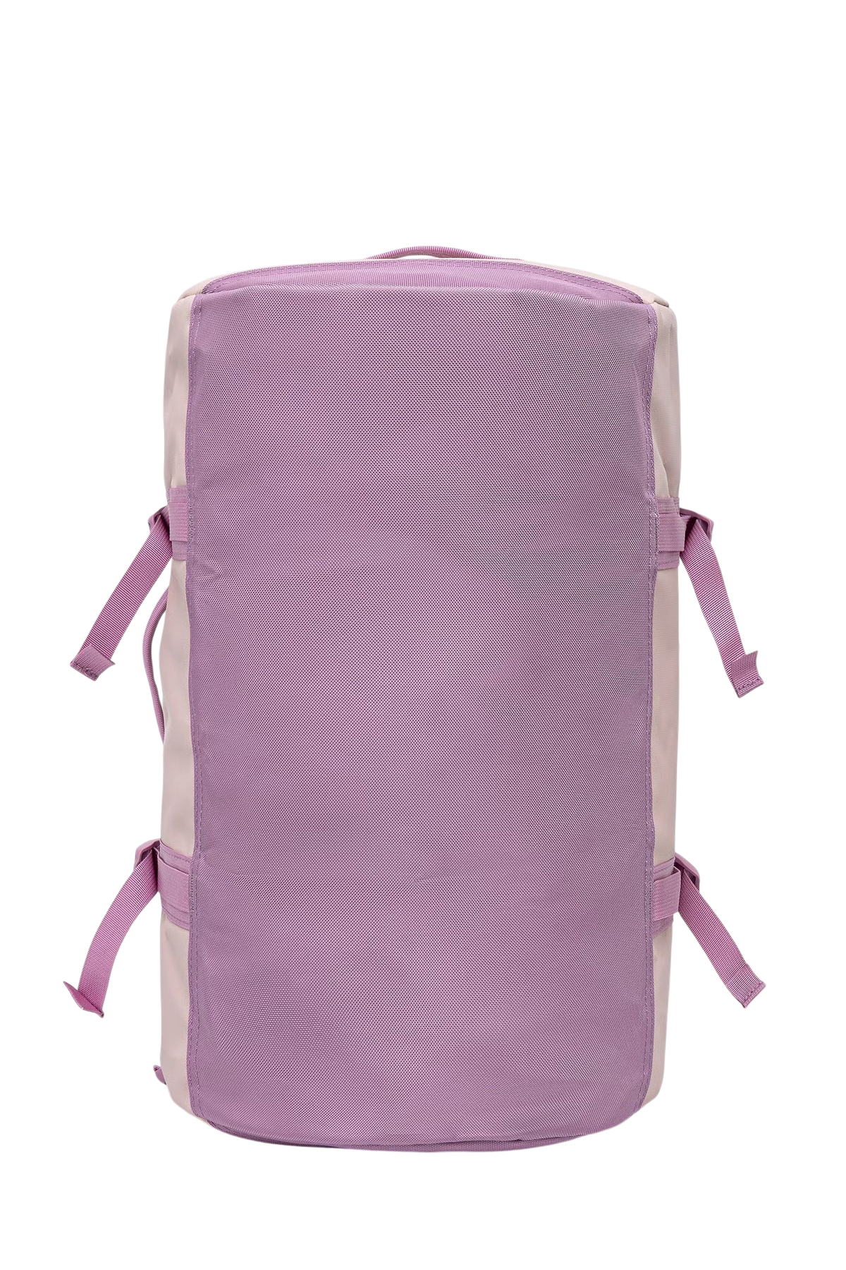 Borsone Blaze Shop The North Face Base Camp Duffel 50L rosa metallizzato con cinghie di compressione