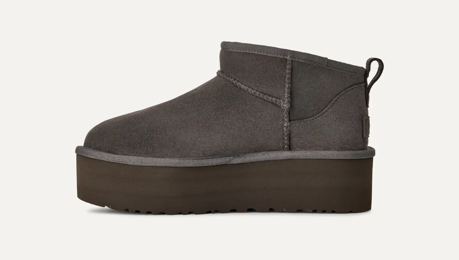 UGG ULTRA MINI PLATFORM Charcoal