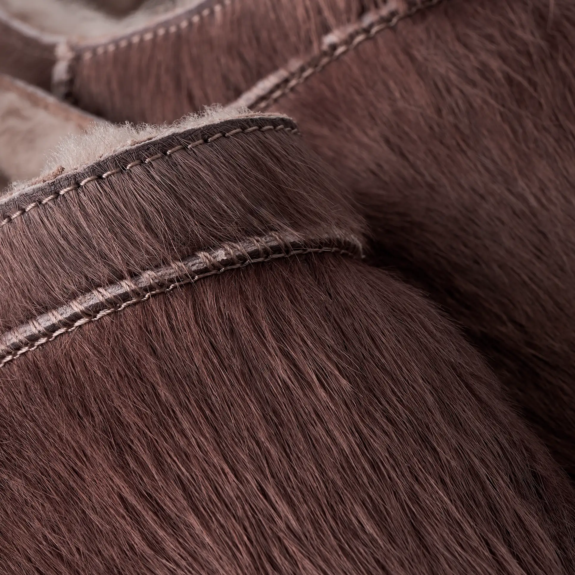 UGG CLASSIC MICRO Calf Hair Caribou