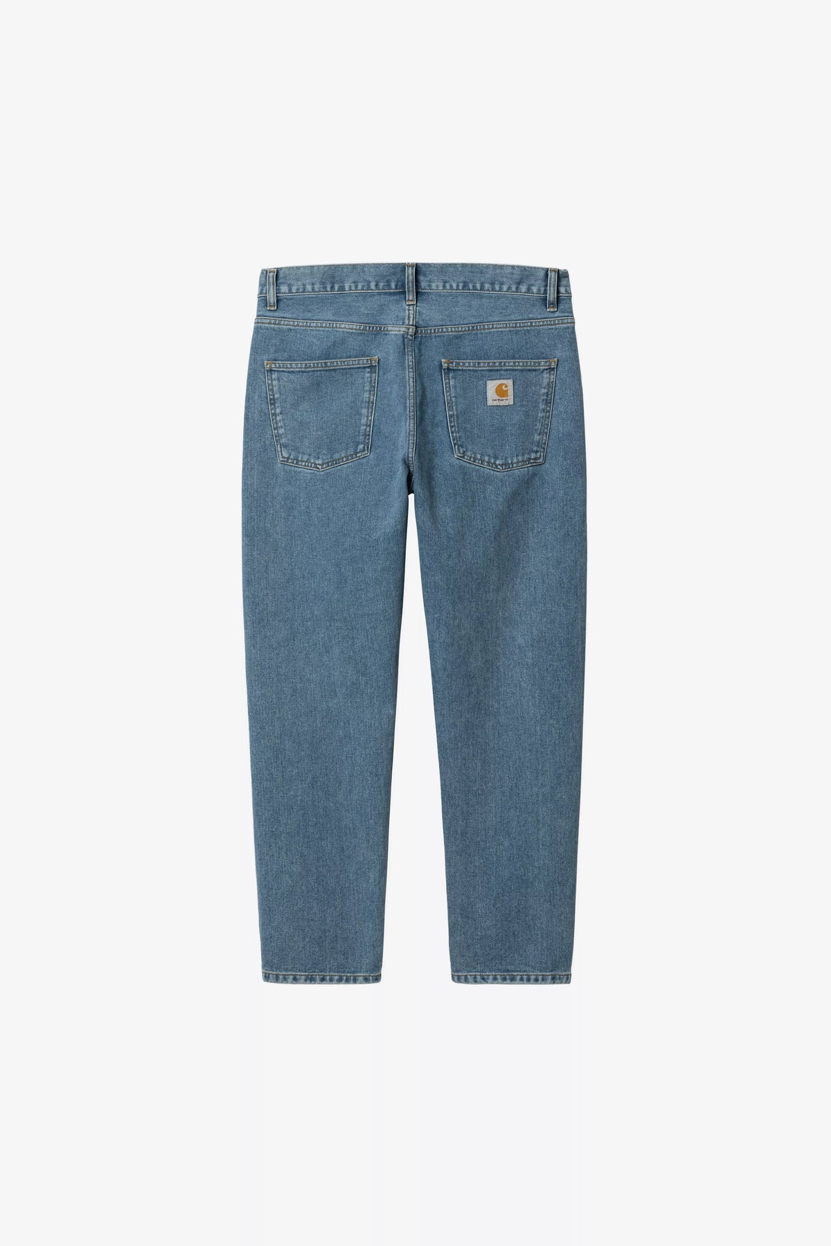 CARHARTT WIP Newel Pant Blue, Stone bleached