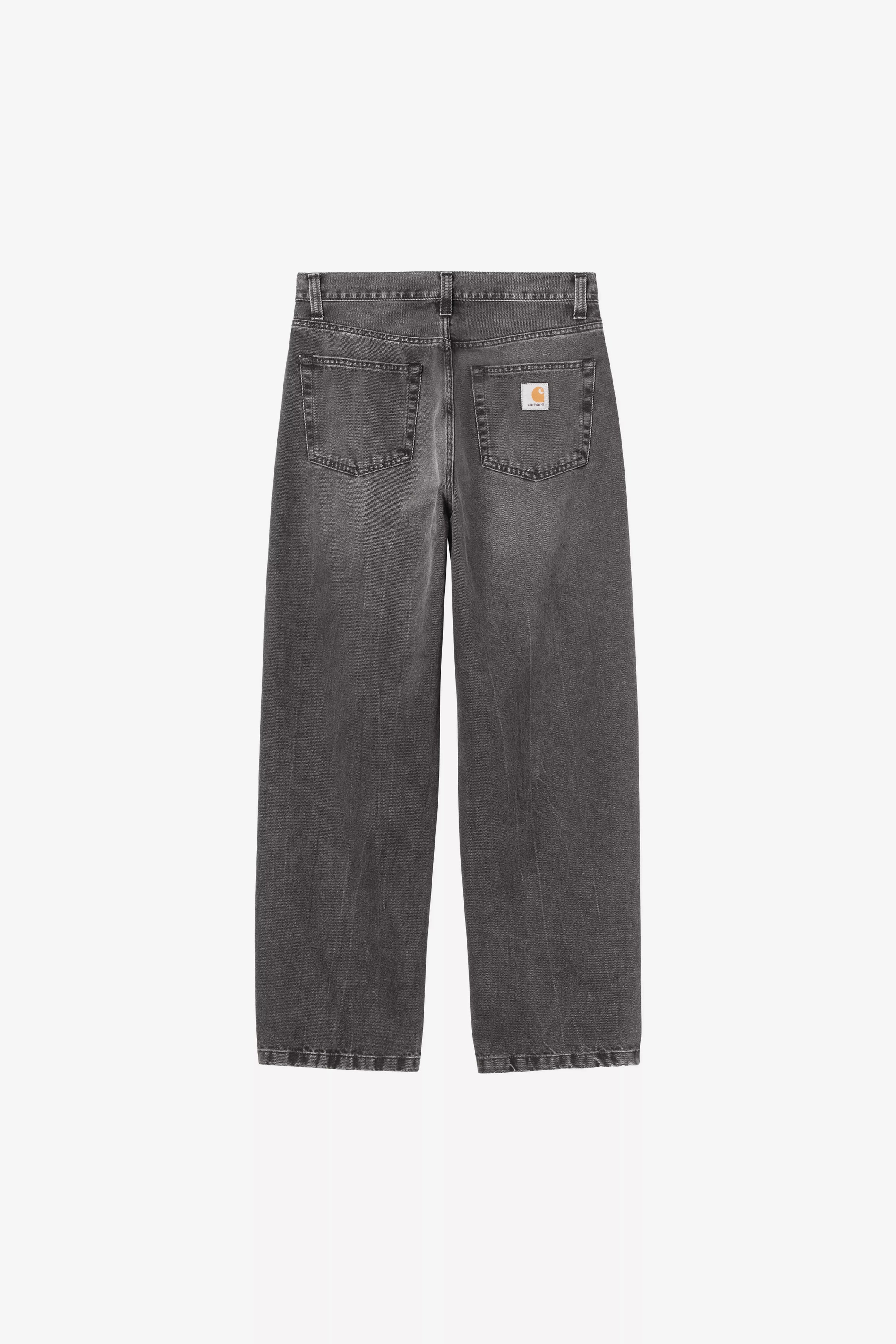 CARHARTT WIP Landon Pant Black, Marble used wash