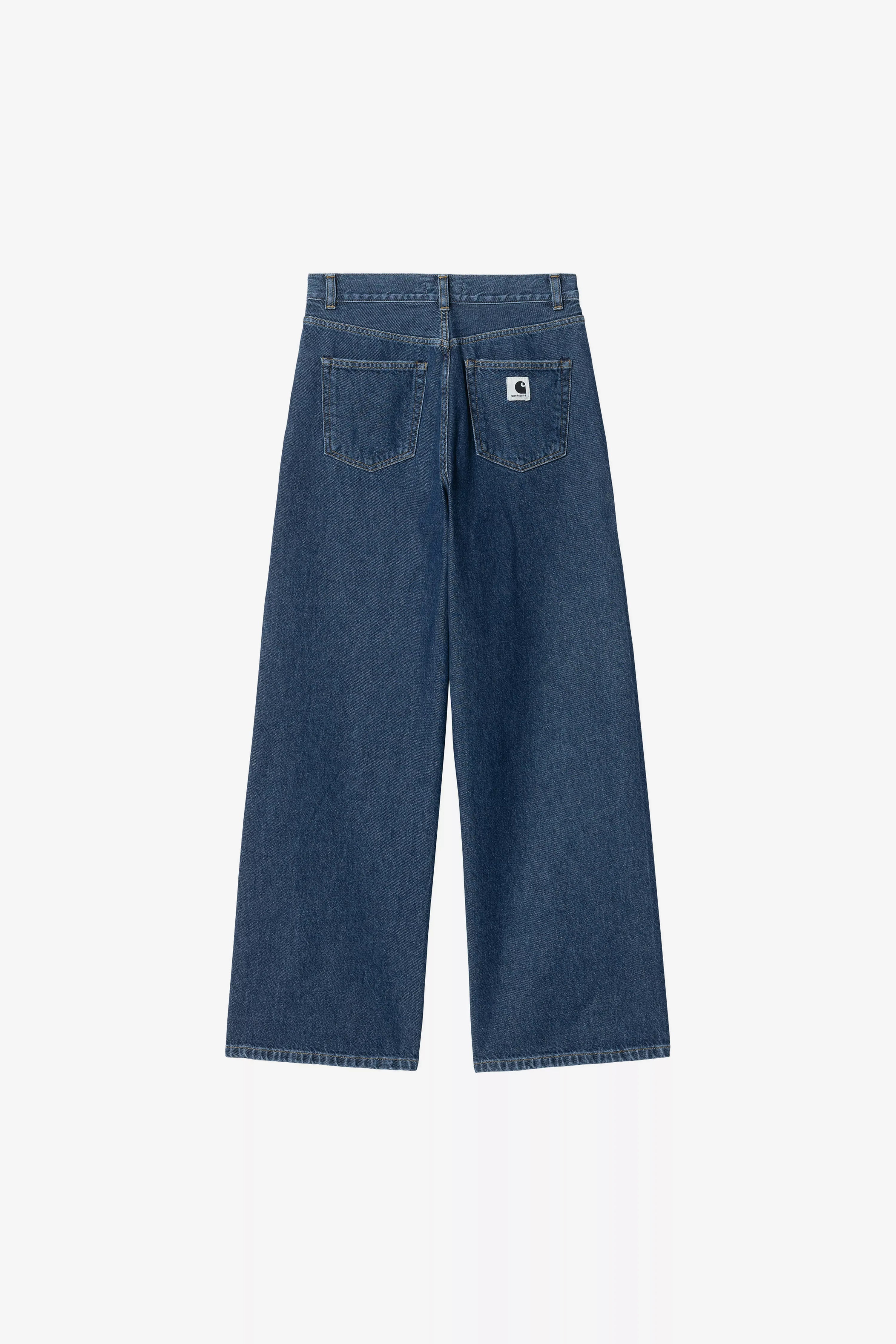 CARHARTT WIP W' Jane Pant Blue, Stone washed