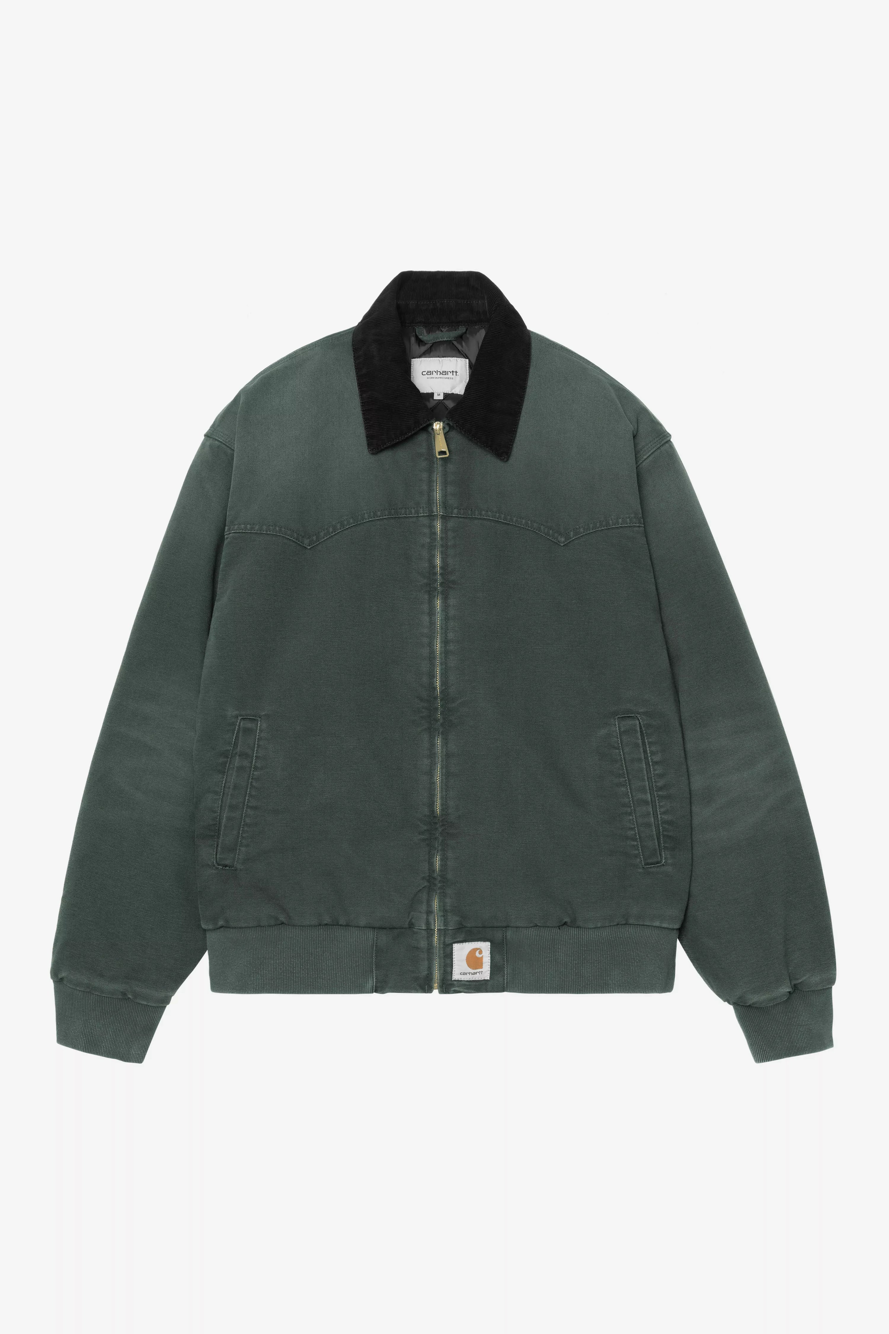 CARHARTT WIP OG Santa Fe Jacket Raven / Black, Stone canvas