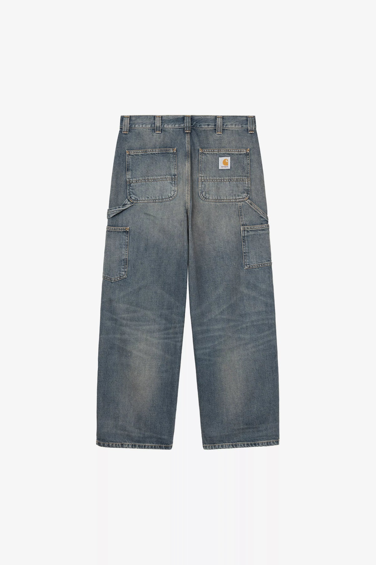 CARHARTT WIP Oakland Pant Blue, Worn used wash