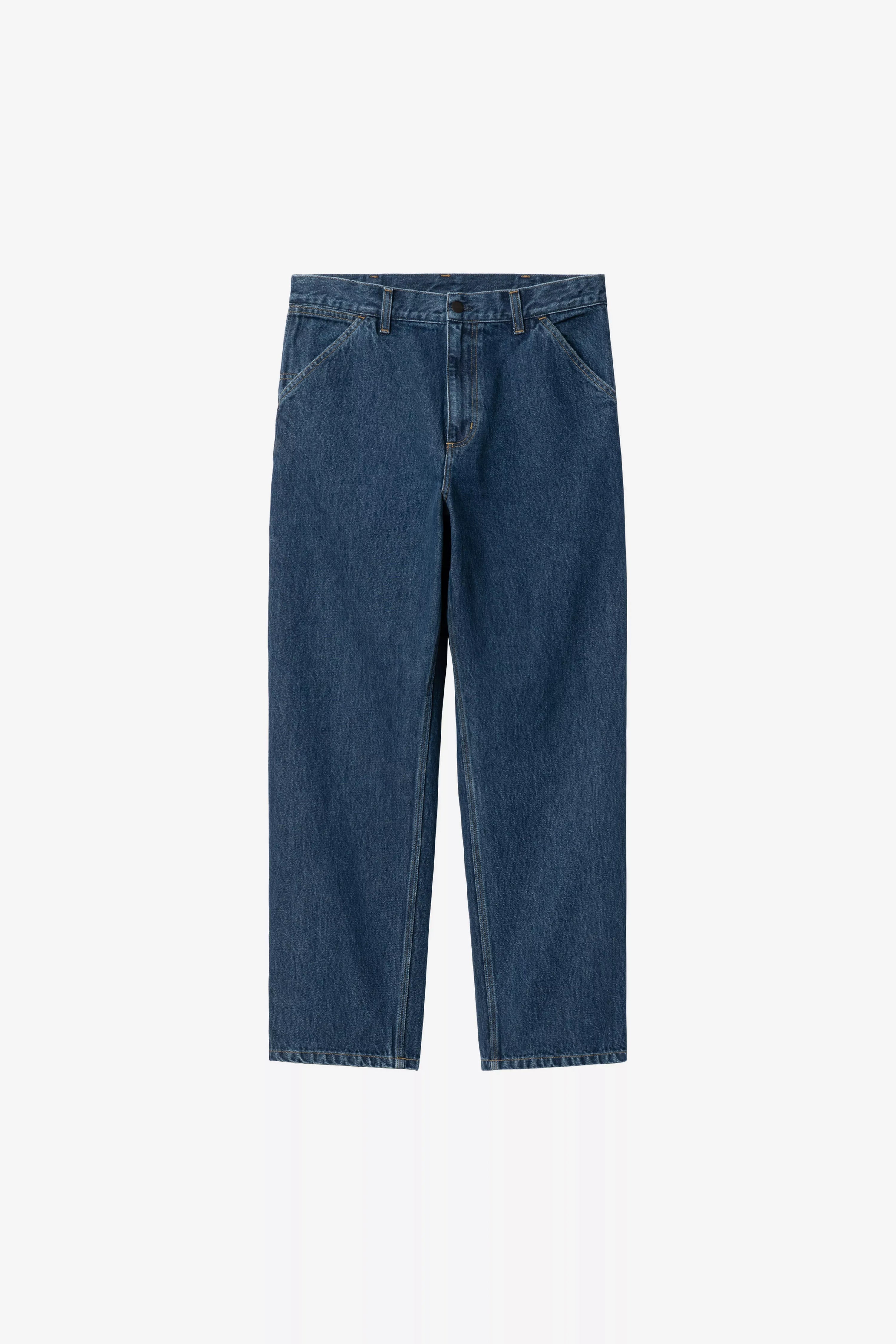 CARHARTT WIP Single Knee Pant Blue Stone washed