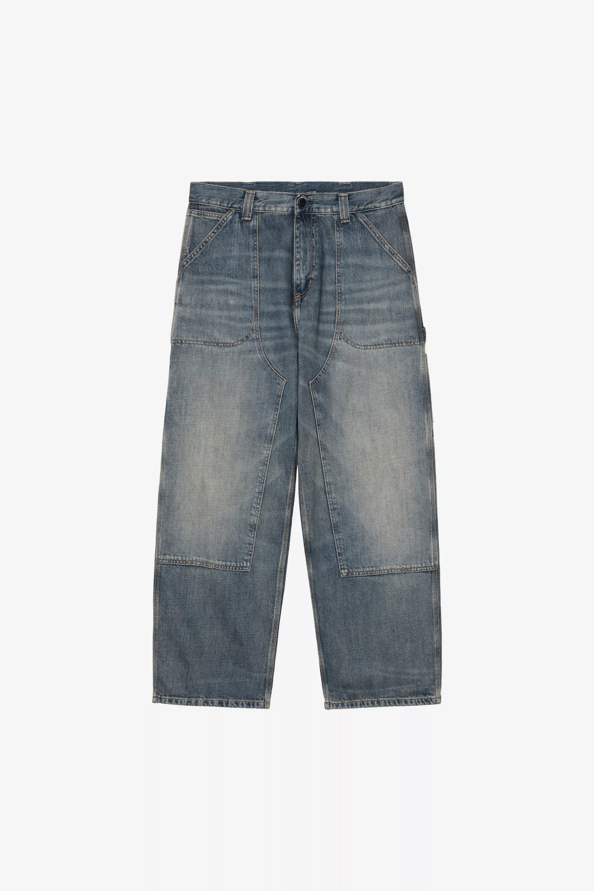 CARHARTT WIP Oakland Pant Blue, Worn used wash