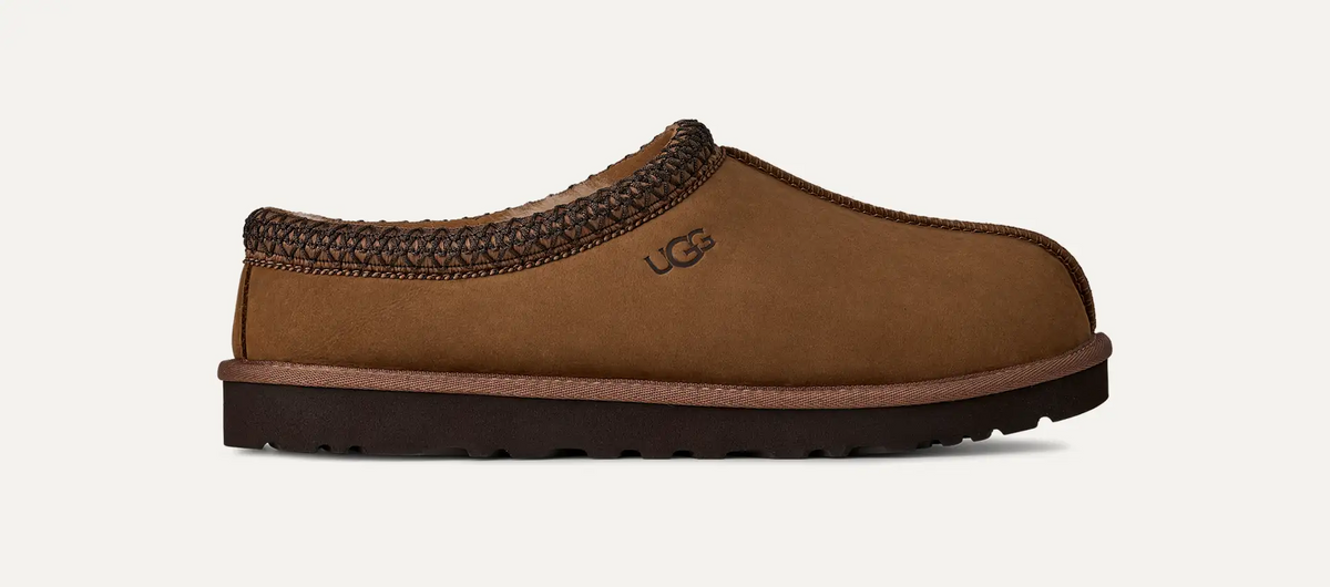 UGG TASMAN Uomo Nubuck Dark Chestnut