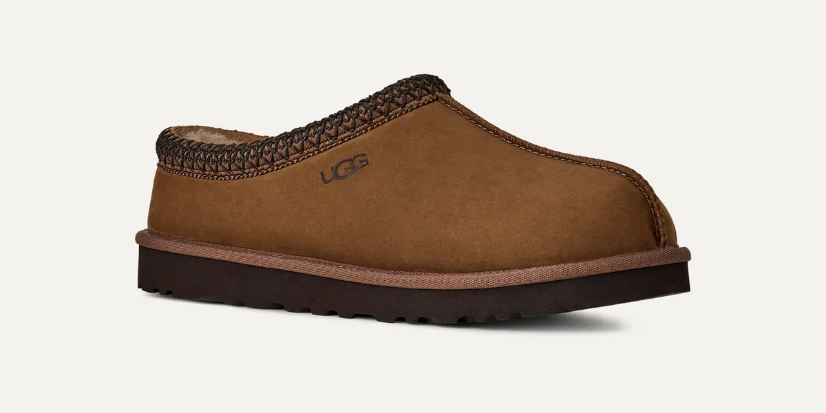 UGG TASMAN Uomo Nubuck Dark Chestnut