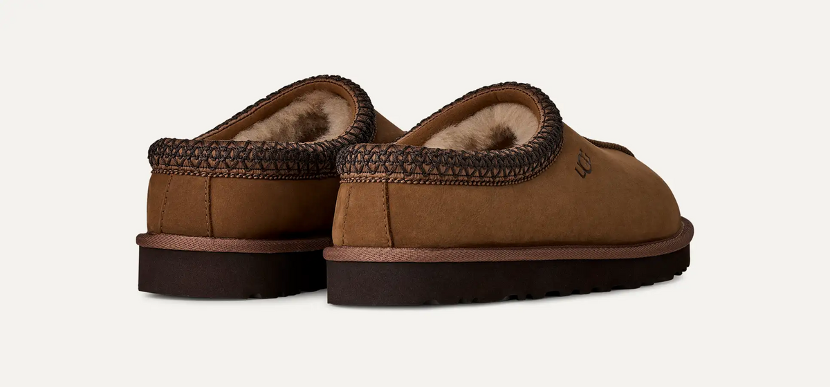 UGG TASMAN Uomo Nubuck Dark Chestnut