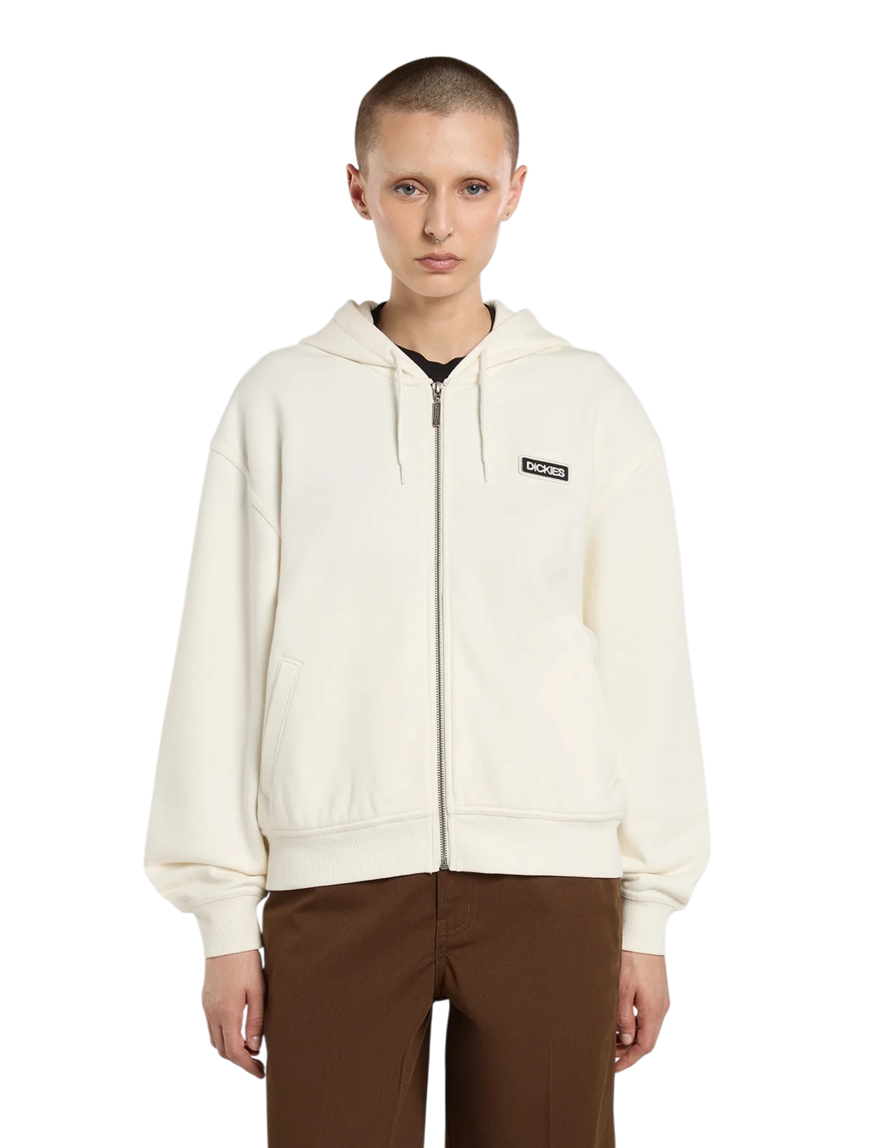 DICKIES Felpa con cappuccio e zip Deshler Airone
