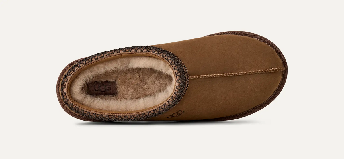 UGG TASMAN Uomo Nubuck Dark Chestnut