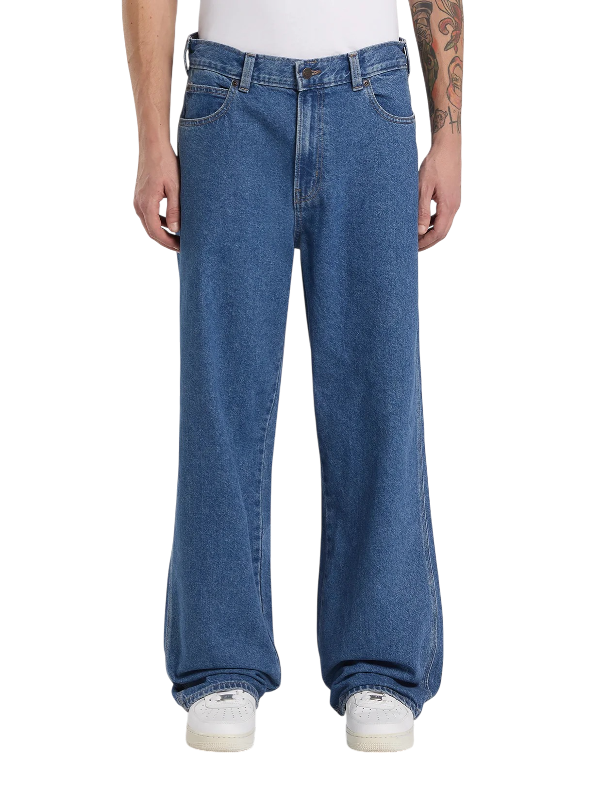 DICKIES Jeans dritti da lavoro 958 baggy blu classico
