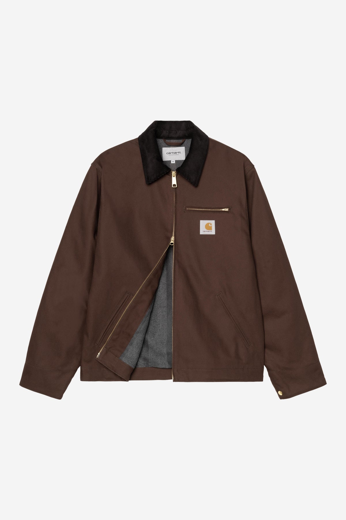 CARHARTT WIP Detroit Jacket (Winter) Tobacco / Black, Rigid