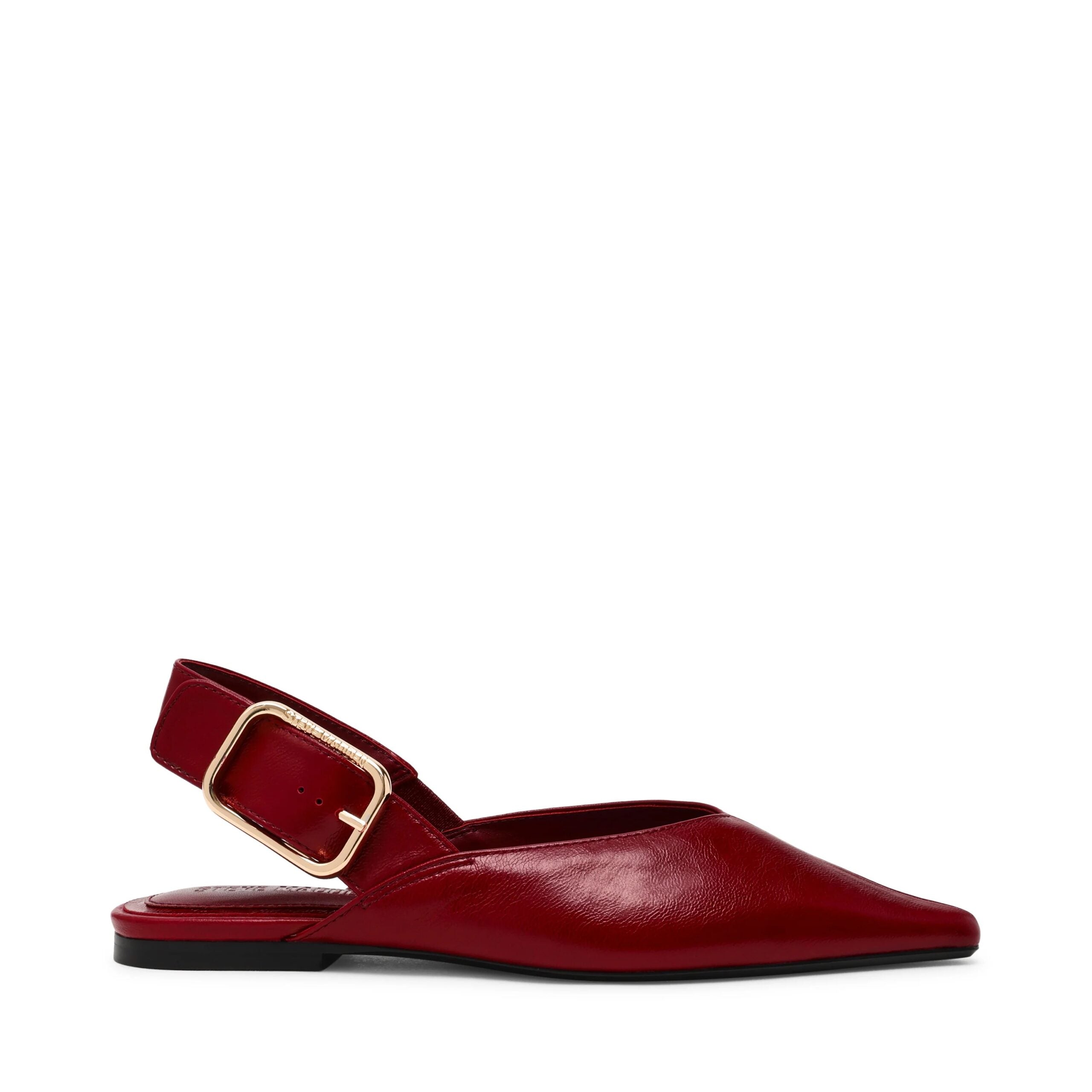 STEVE MADDEN Sianna sling back pelle wine