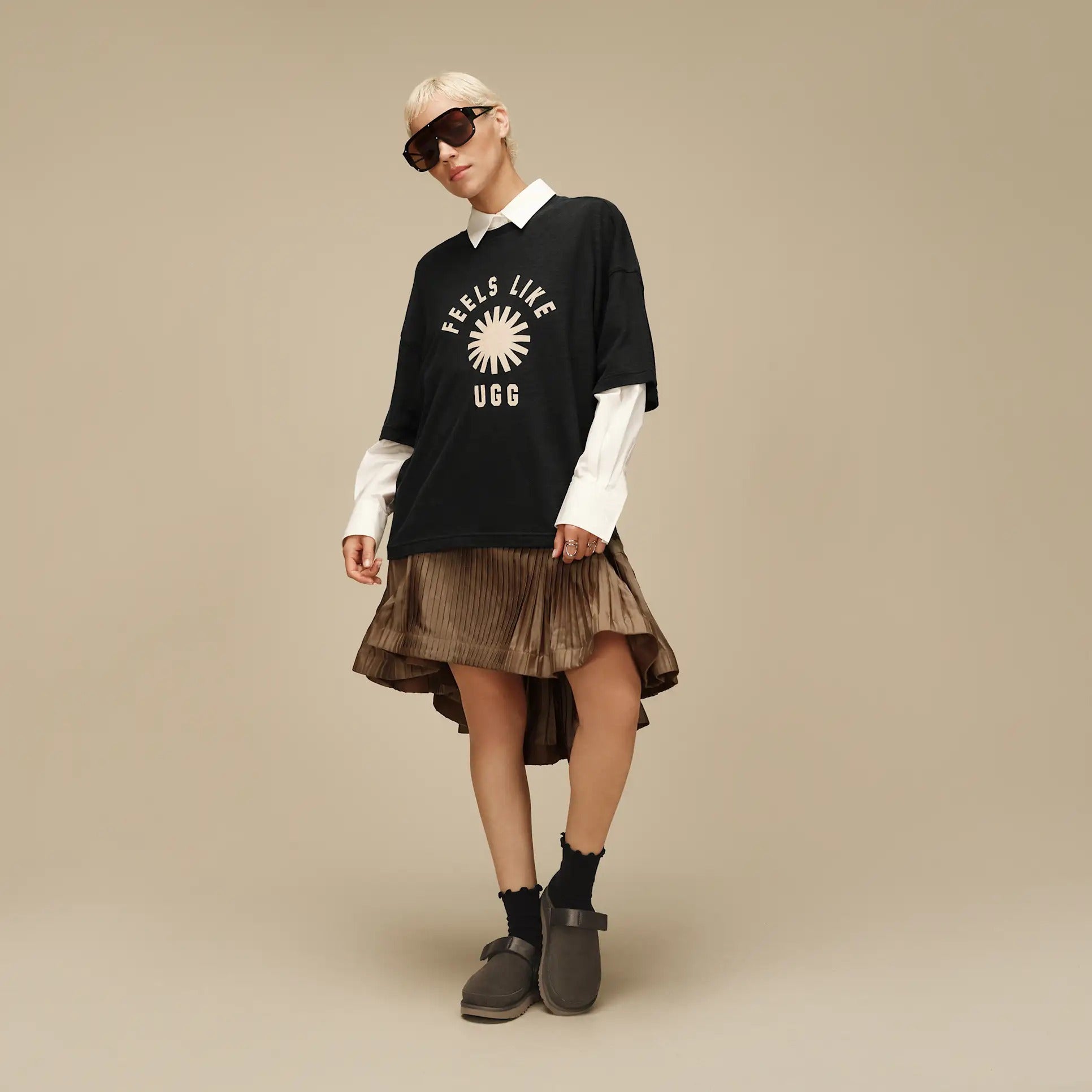 UGG Sabot Goldenstar Dense Smoke