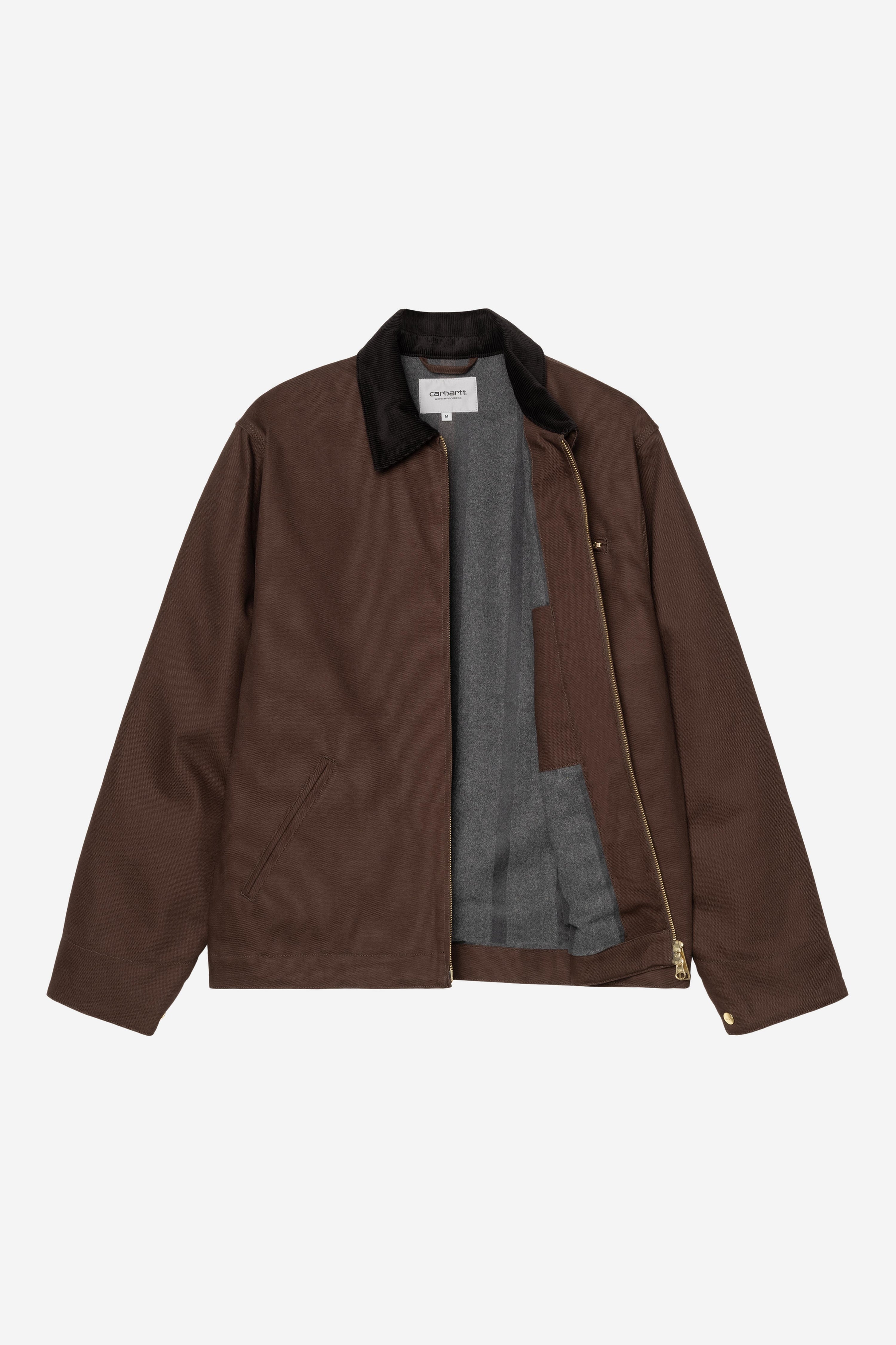 CARHARTT WIP Detroit Jacket (Winter) Tobacco / Black, Rigid