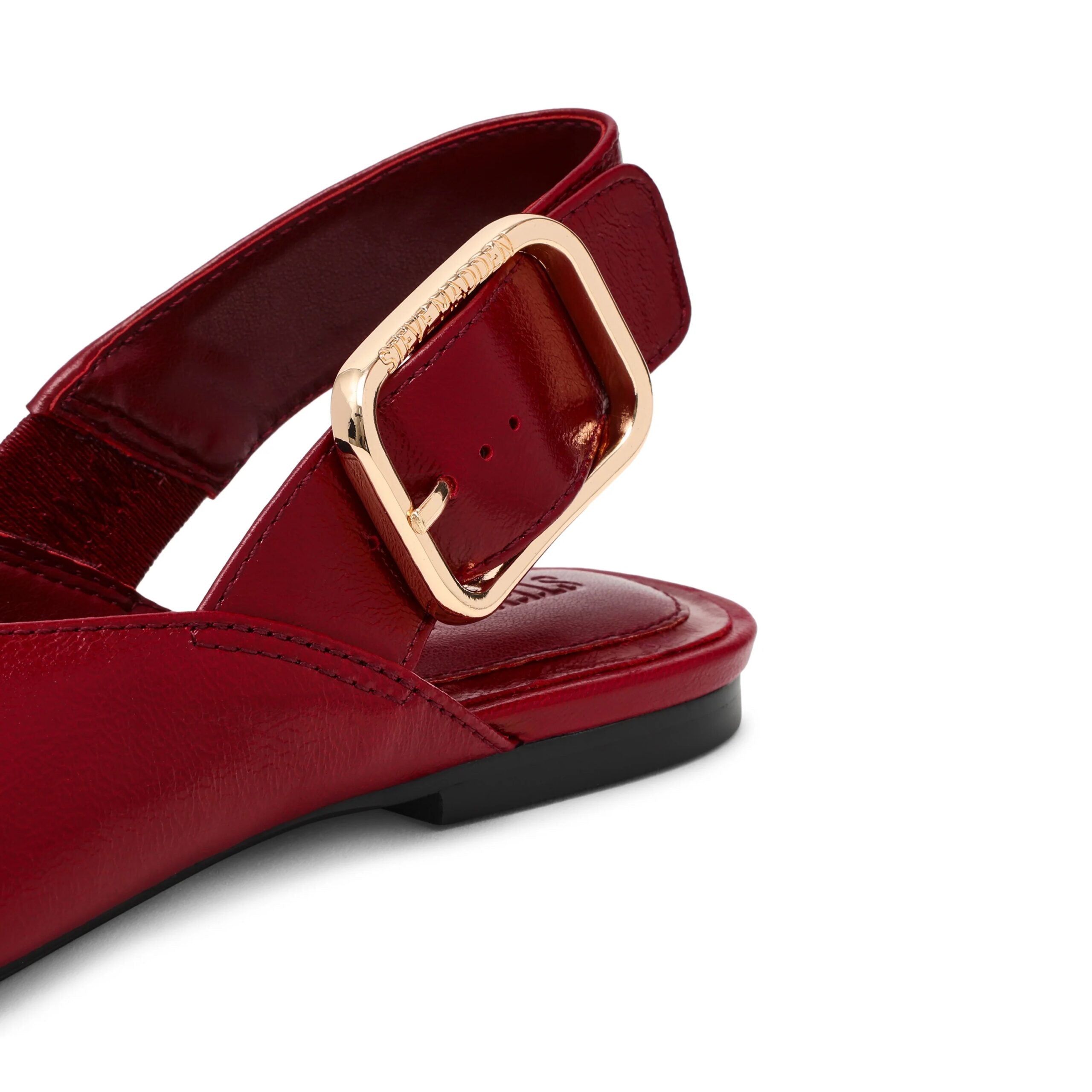 STEVE MADDEN Sianna sling back pelle wine