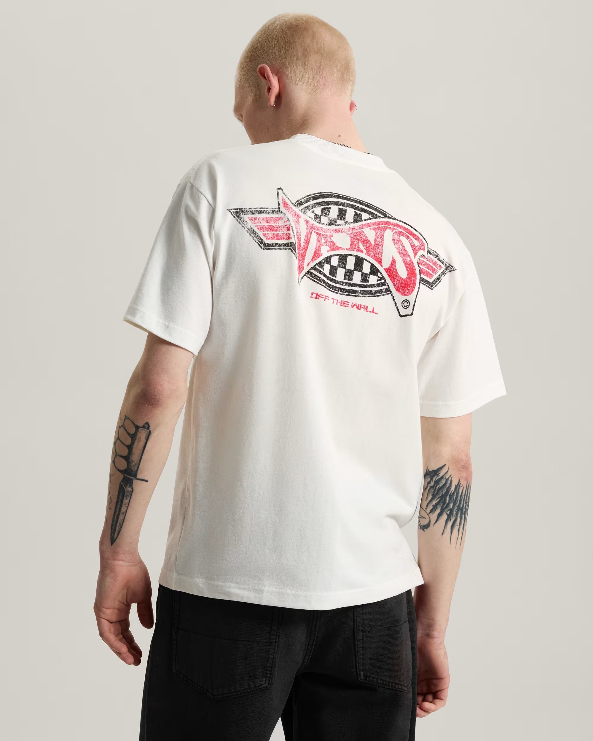 VANS T-SHIRT Faded Glory White