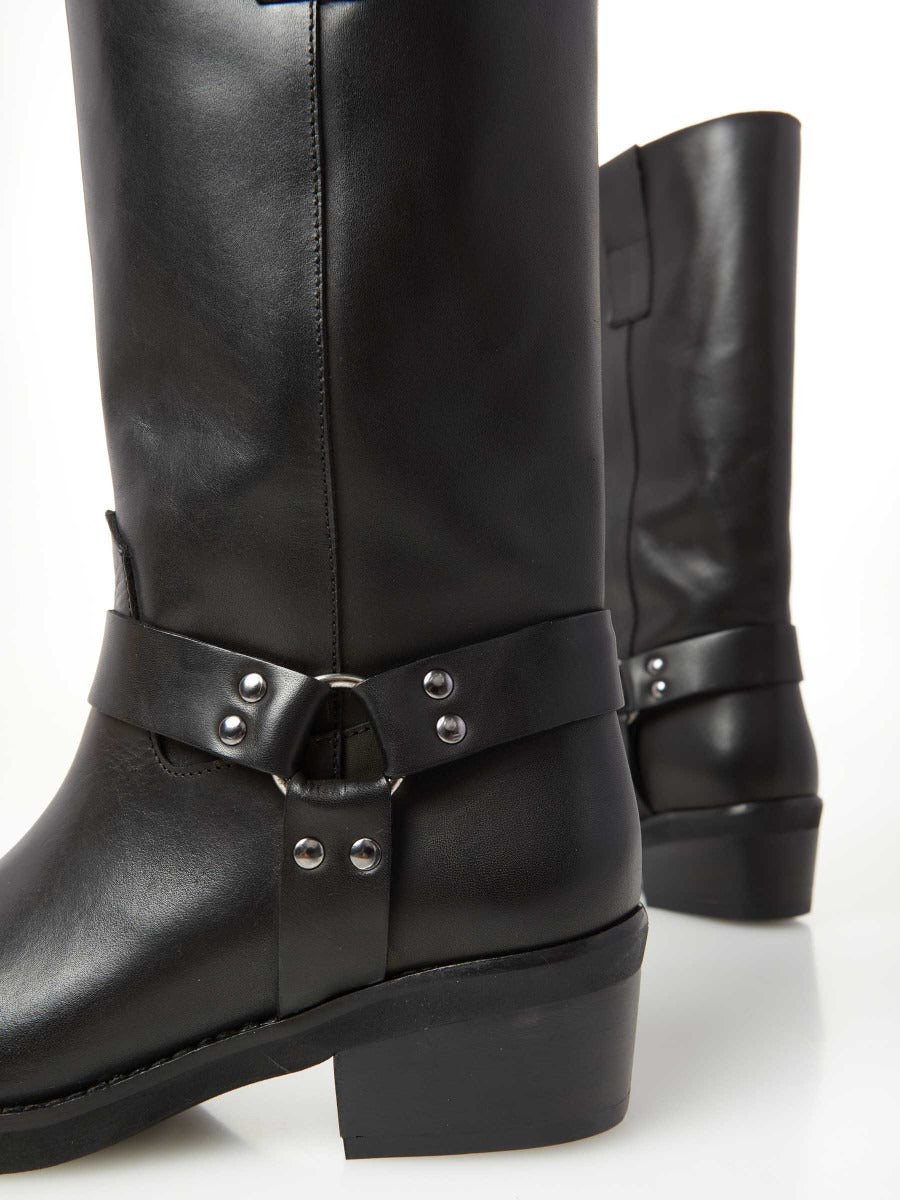 OvyÃ© Biker Pelle Nera