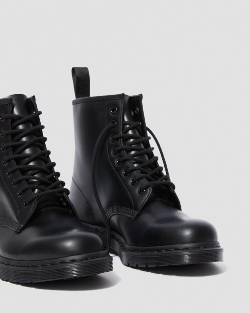 DR MARTENS STIVALI 1460 MONO BLACK