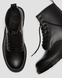 DR MARTENS STIVALI 1460 MONO BLACK