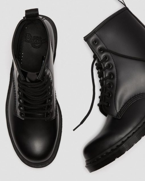 DR MARTENS STIVALI 1460 MONO BLACK