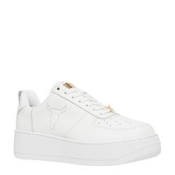 racerr white leather