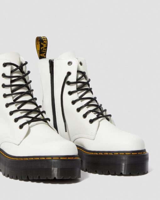 DR MARTENS STIVALI PLATFORM JADON WHITE