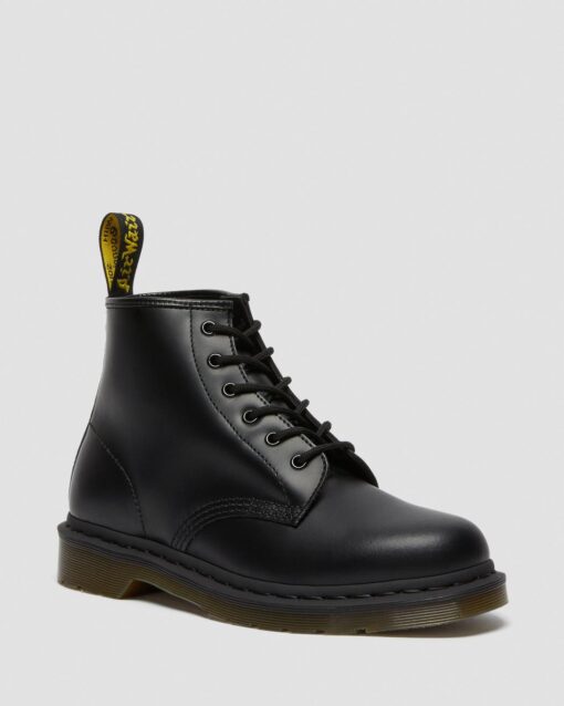 DR MARTENS STIVALETTI 101 BLACK SMOOTH