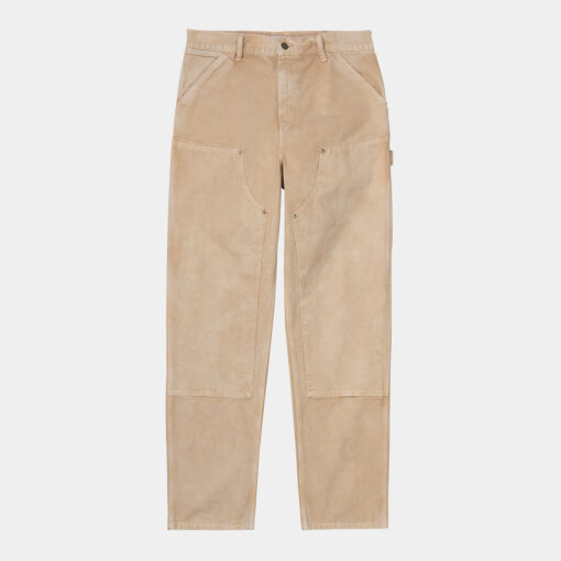 CARHARTT WIP Double Knee Pant (DUSTY H BROWN WORN CANVAS)