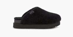 UGG Fuzz Sugar slide (black)